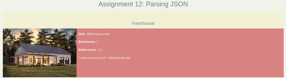 Assignments Main Page